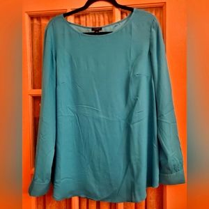 Turquois Blouse Ann Taylor Large